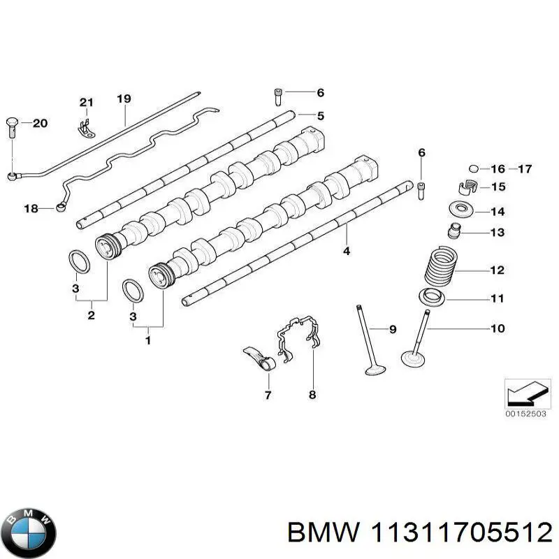 Comprar Retén, árbol de levas BMW 5  E39