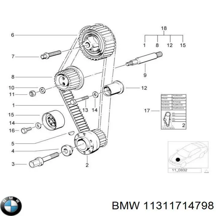 11311714798 BMW