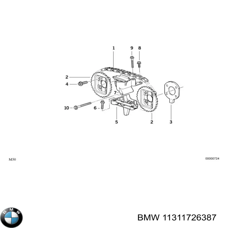 Comprar 11311726387 BMW Piñón del árbol de levas