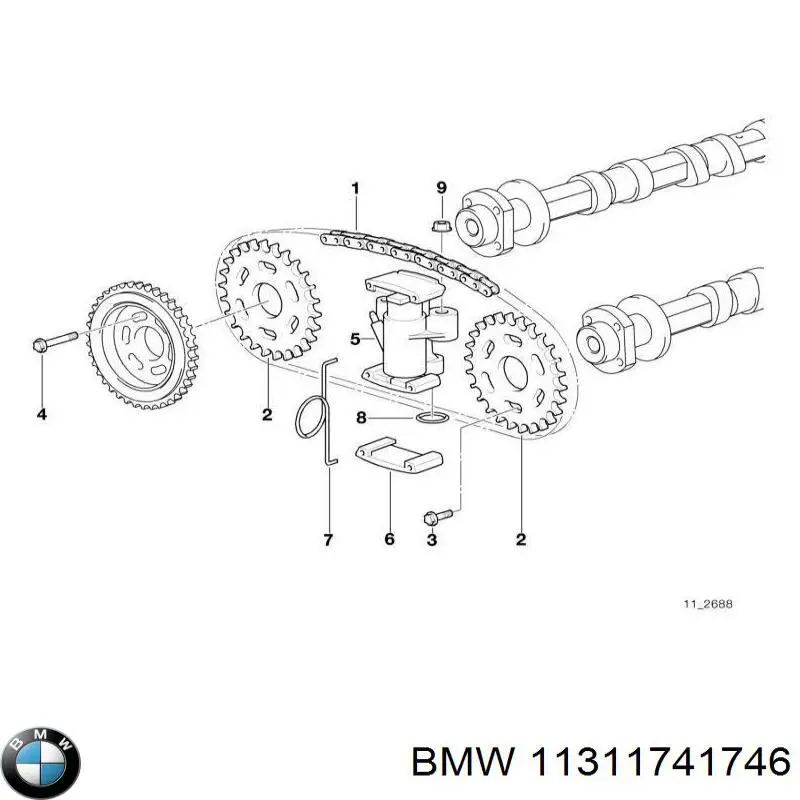 Cadena de distribución BMW 11311741746 precio, desde 99,64 EUR