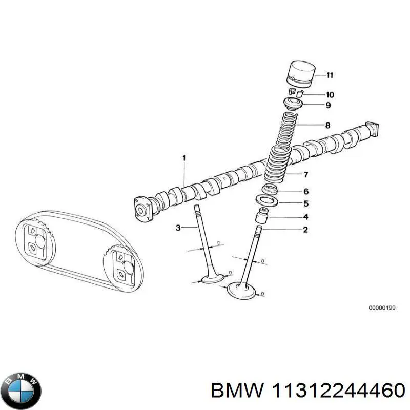 Árboles de levas BMW 11312244460 precio, desde 174,89 EUR