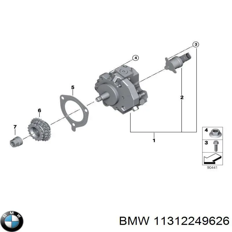 Guía derecha de cadena de distribución BMW 11312249626 precio, desde 17,72 EUR