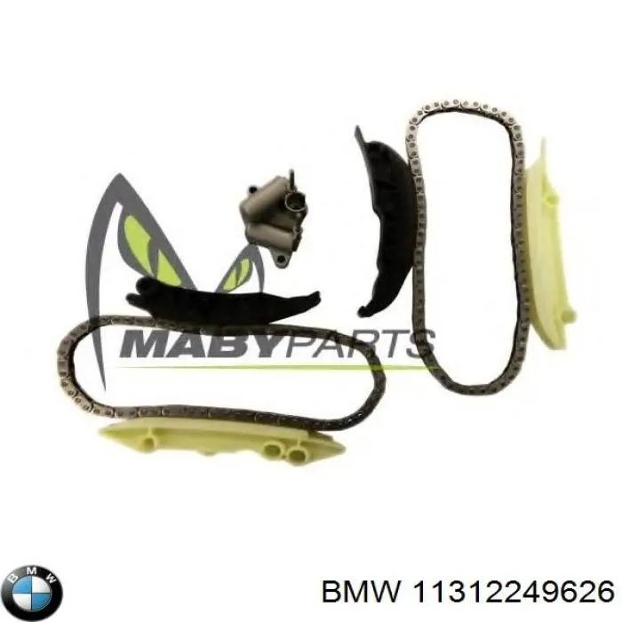 Carril de deslizamiento, cadena de distribución derecho para BMW 3 (E46)