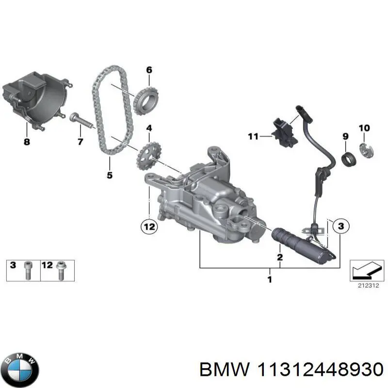  BMW 11312448930 precio, desde 157,75 EUR