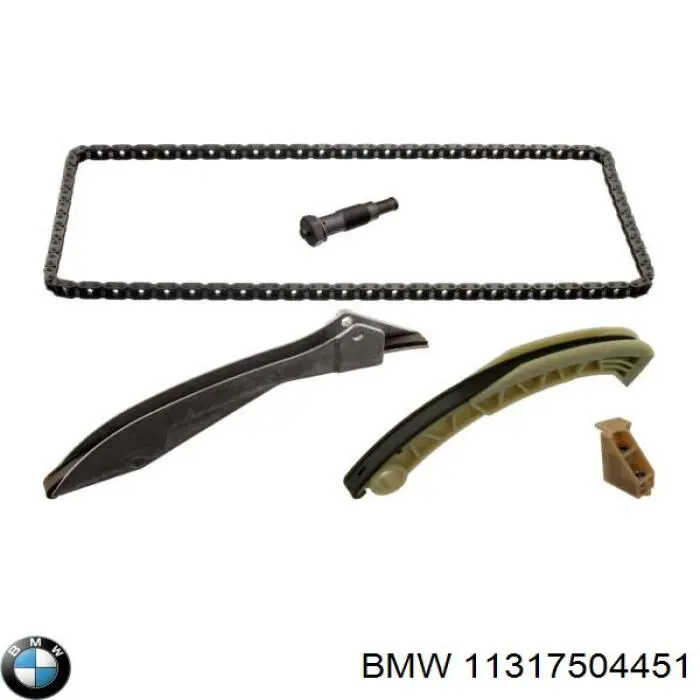 Carril de deslizamiento, cadena de distribución derecho para BMW 7 (E65, E66, E67)