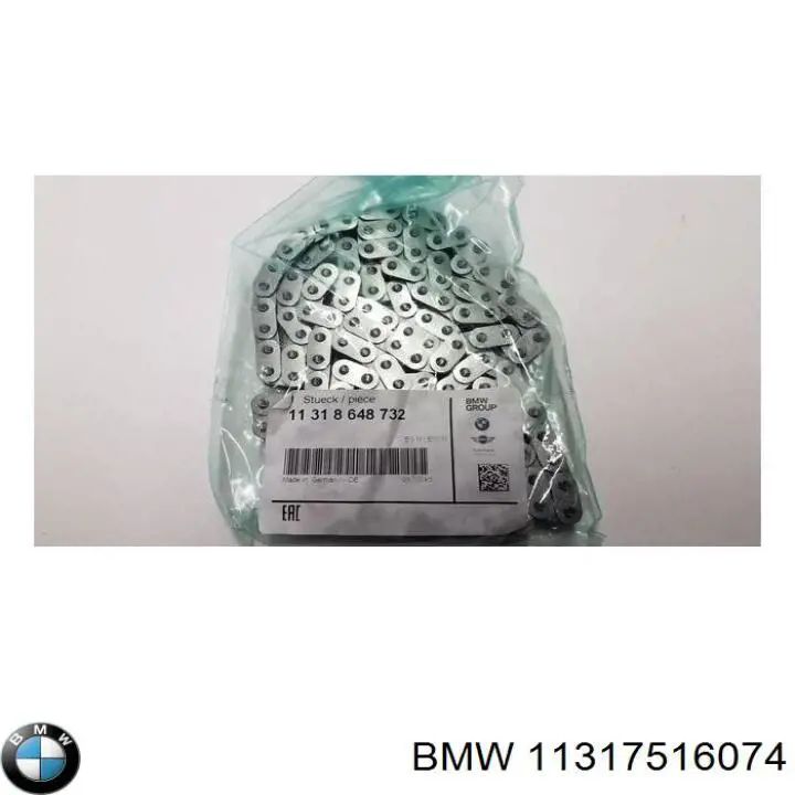 Cadena de distribución BMW 11317516074 precio, desde 35,81 EUR
