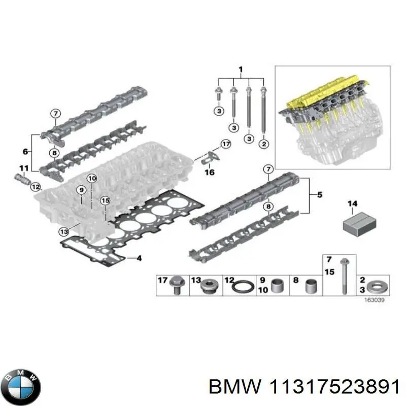 Comprar 11317523891 BMW Engranaje tensor de la cadena de distribución