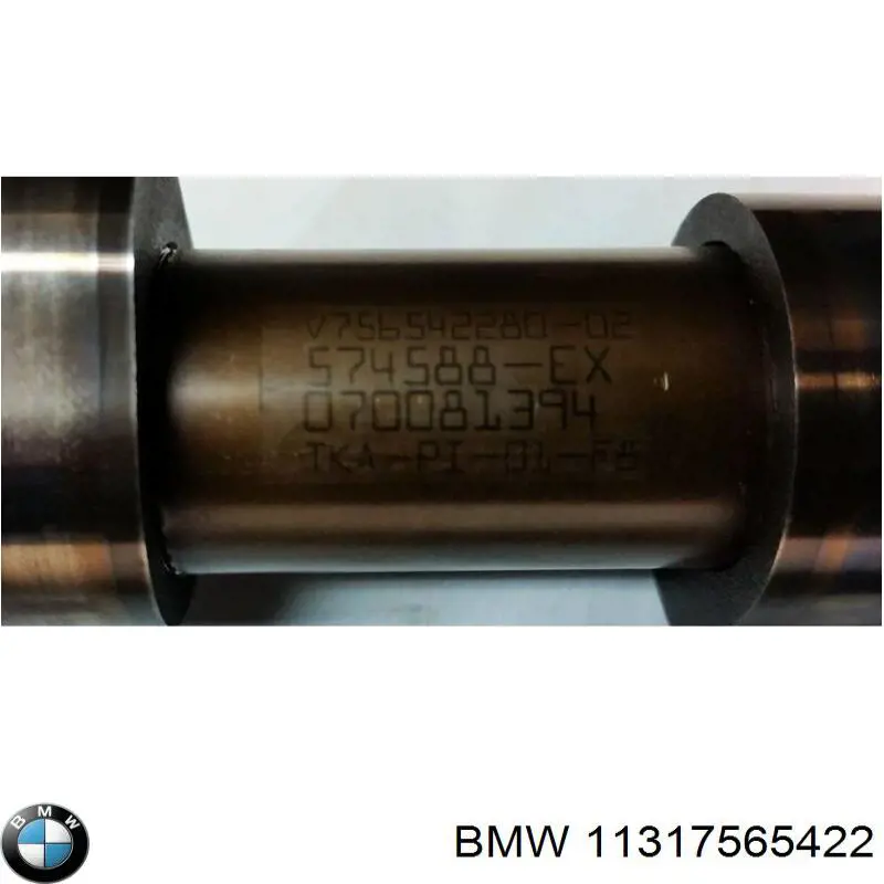 11317565422 BMW árbol de levas escape