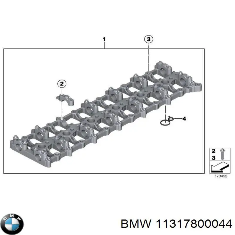 Bancada del árbol de levas BMW 11317800044 precio, desde 320,42 EUR
