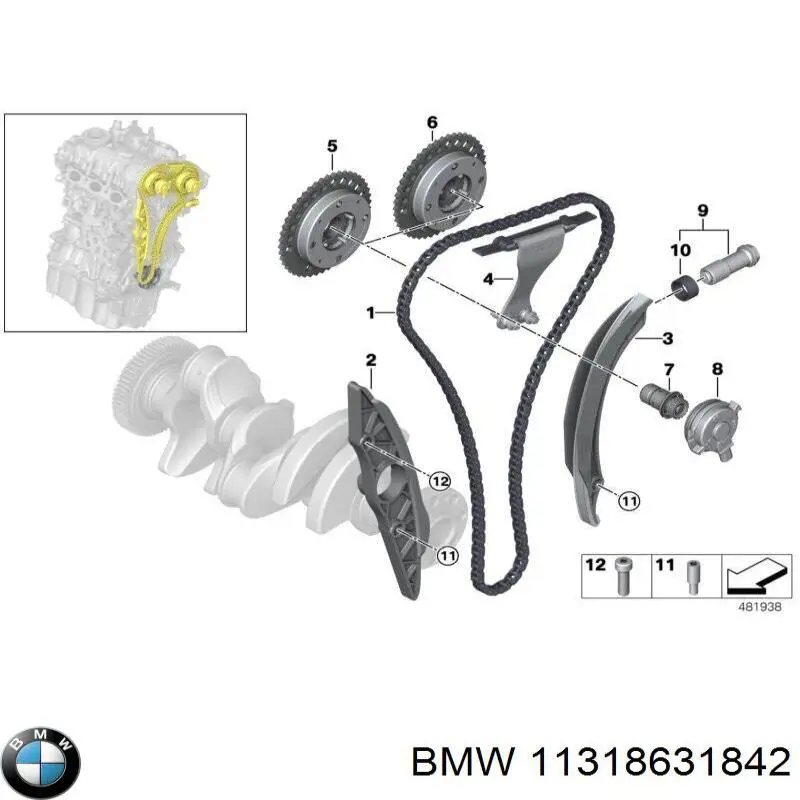 Cadena de distribución Blue Print ADBP750018 precio, desde 88,51 EUR