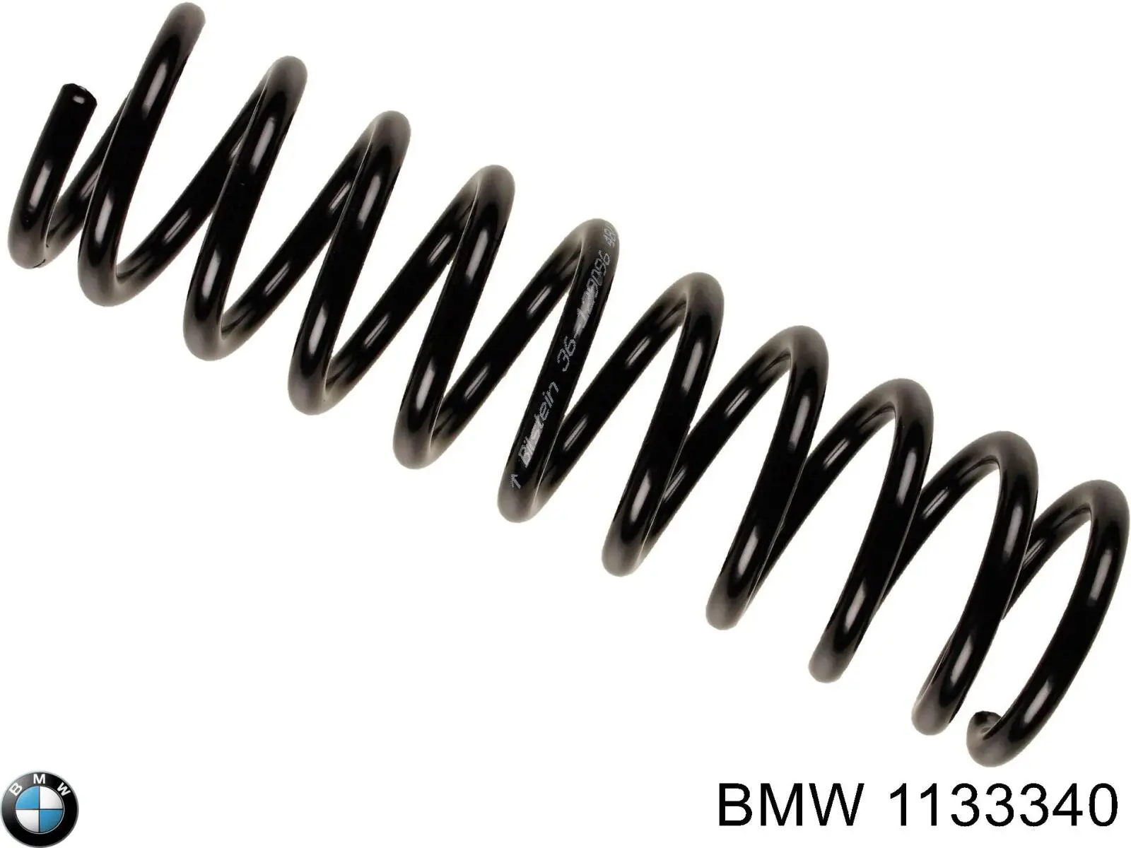 1133340 BMW muelle de suspensión eje trasero