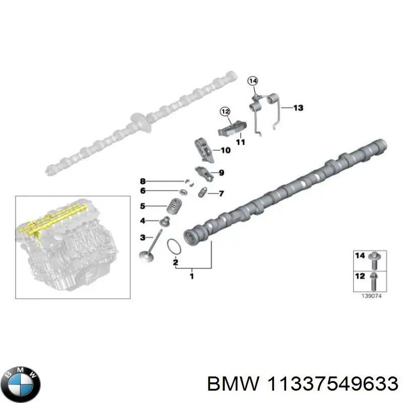Taqués hidráulicos 11337549633 BMW
