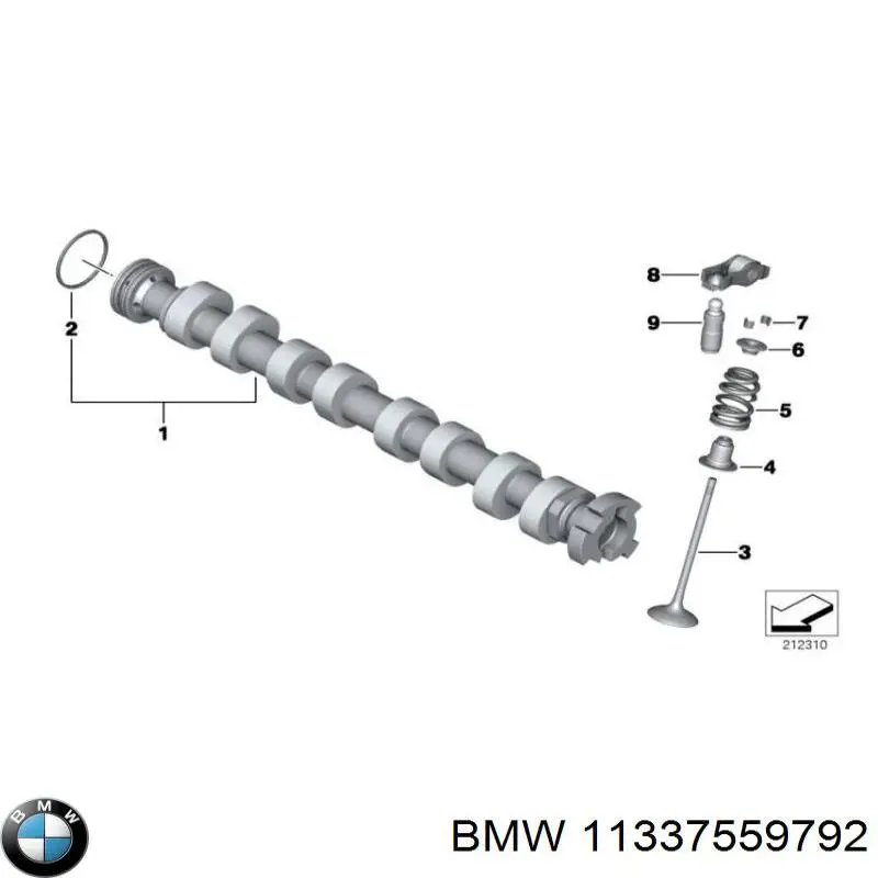 Comprar 11337559792 BMW Balancín de admisión