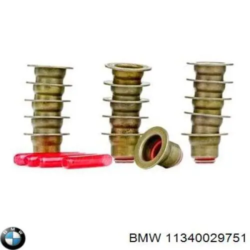 11340029751 BMW sello de aceite de valvula (rascador de aceite Entrada/Salida Kit De Motor)