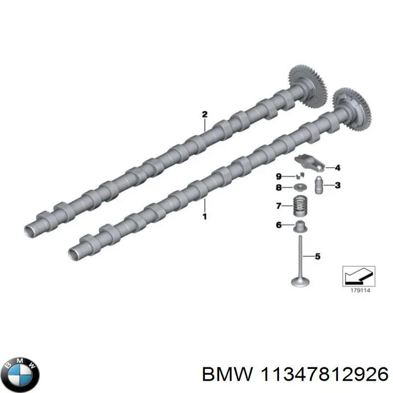 Juego de retenes de válvula de admisión y escape BMW 11347812926 precio, desde 54,45 EUR