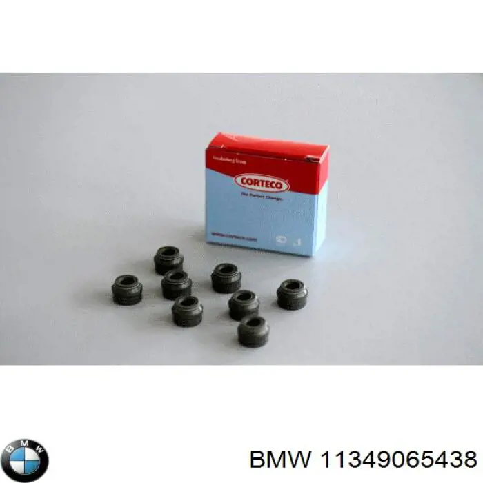 11349065438 BMW sello de aceite de valvula (rascador de aceite Entrada/Salida Kit De Motor)