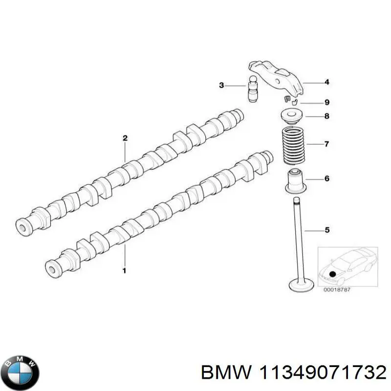 Juego de retenes de válvula de admisión y escape BMW 11349071732 precio, desde 48,04 EUR