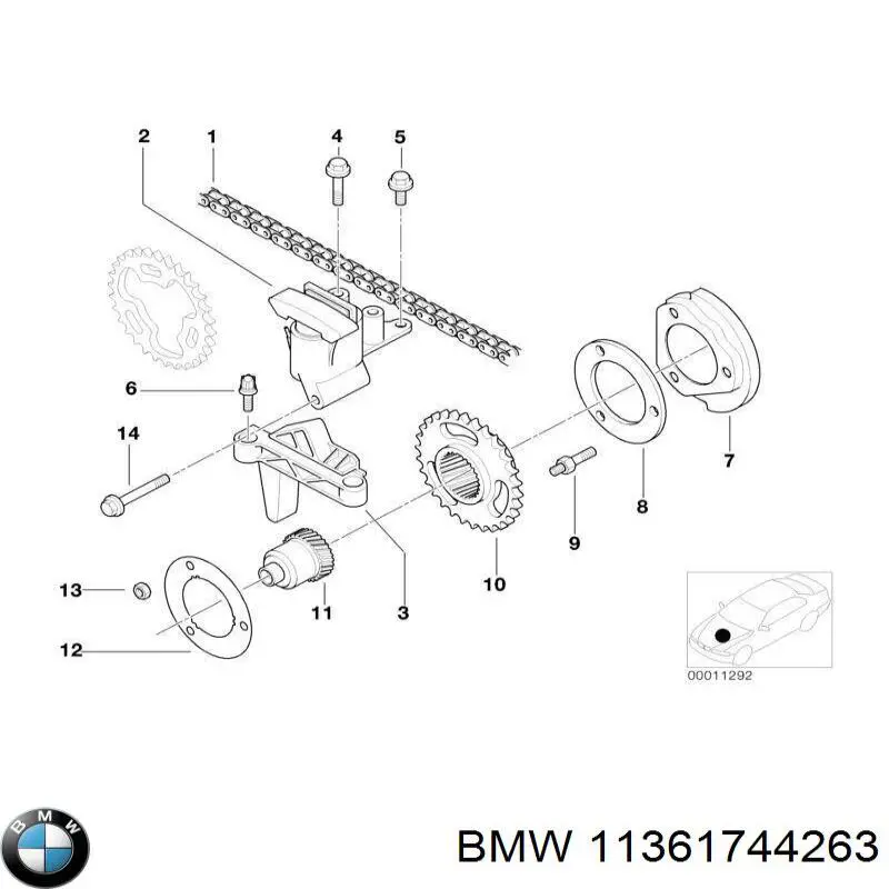 Comprar 11361744263 BMW 