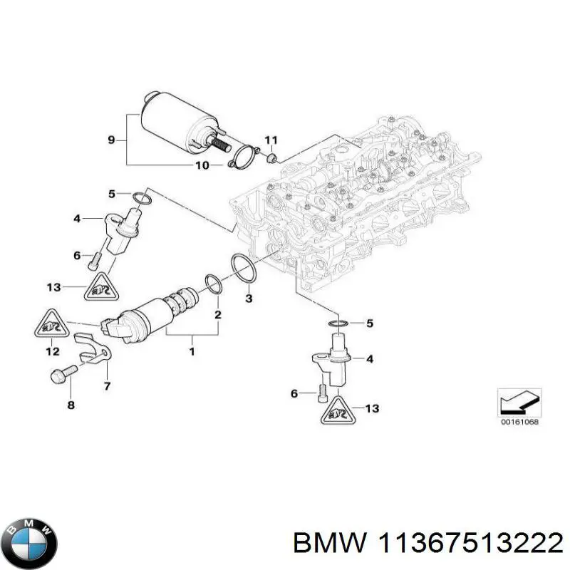 Junta del regulador de fase del árbol de levas BMW 11367513222 precio, desde 3,07 EUR