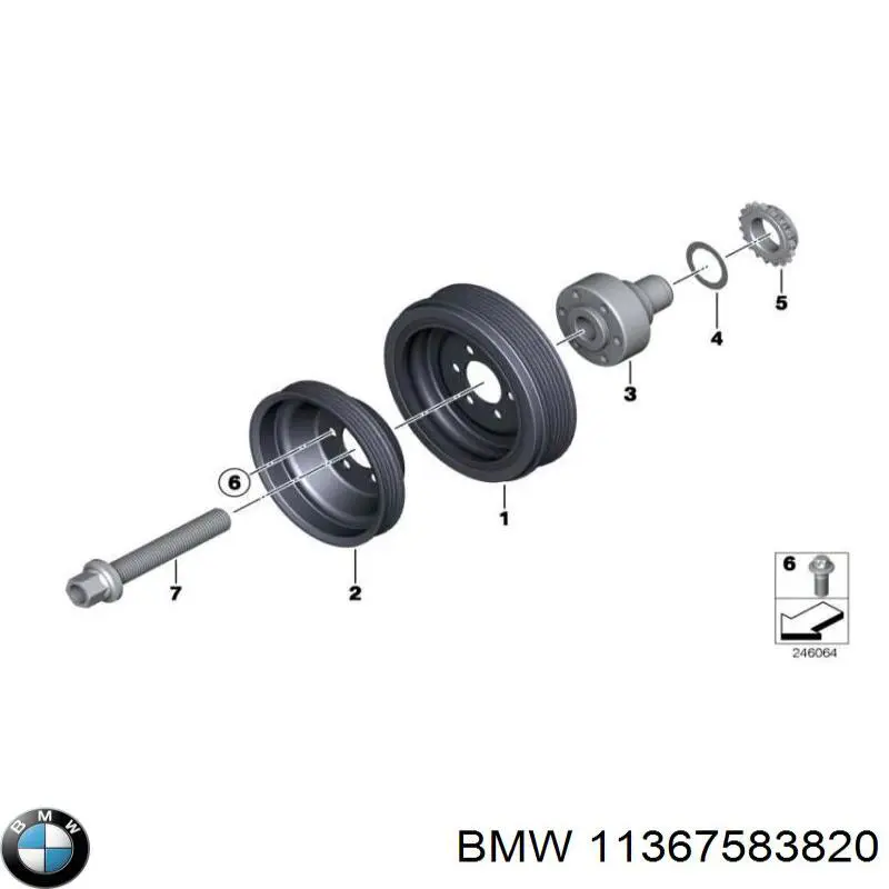 Comprar 11367583820 BMW Válvula de control del árbol de levas