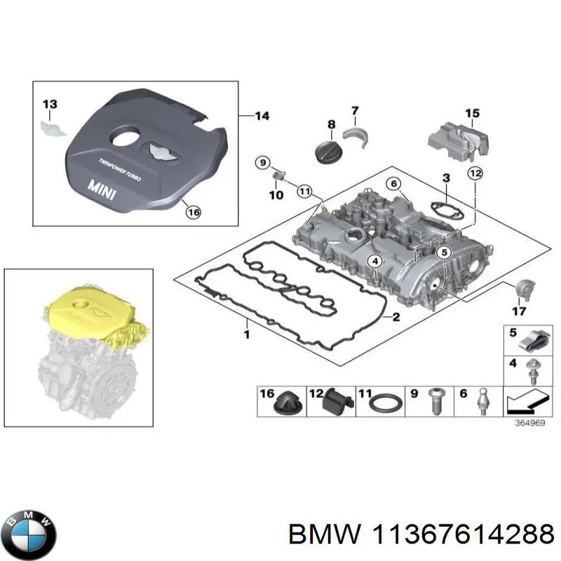 Válvula control, ajuste de levas para BMW X1 (F48)