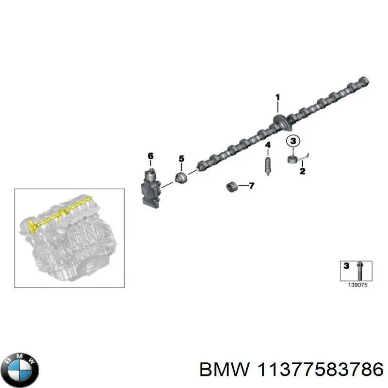 11377583786 BMW filtro de aceite