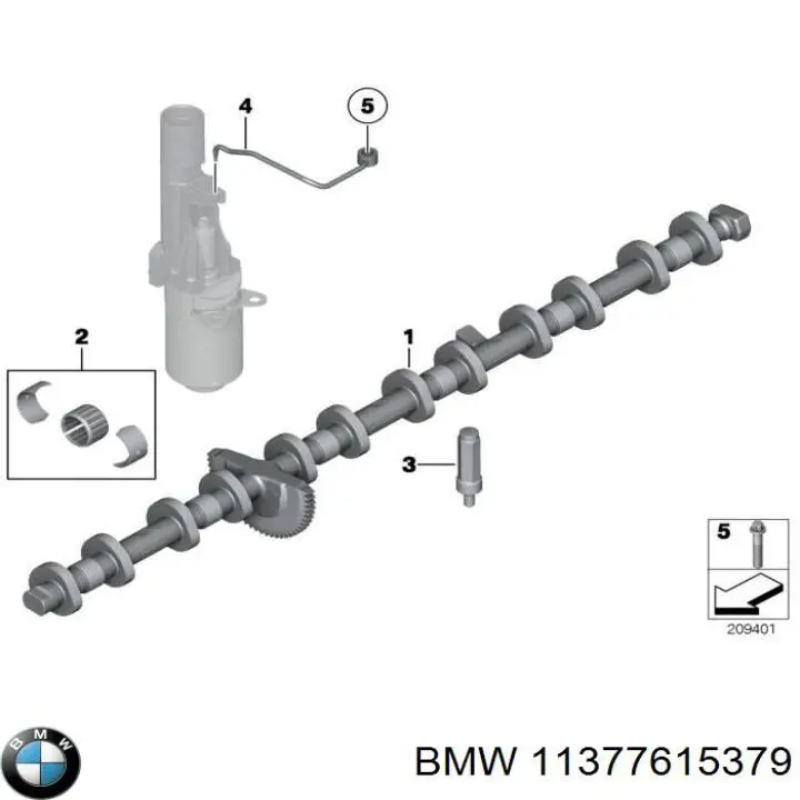 Cojinete piloto del cigüeñal BMW 11377615379 precio, desde 10,41 EUR