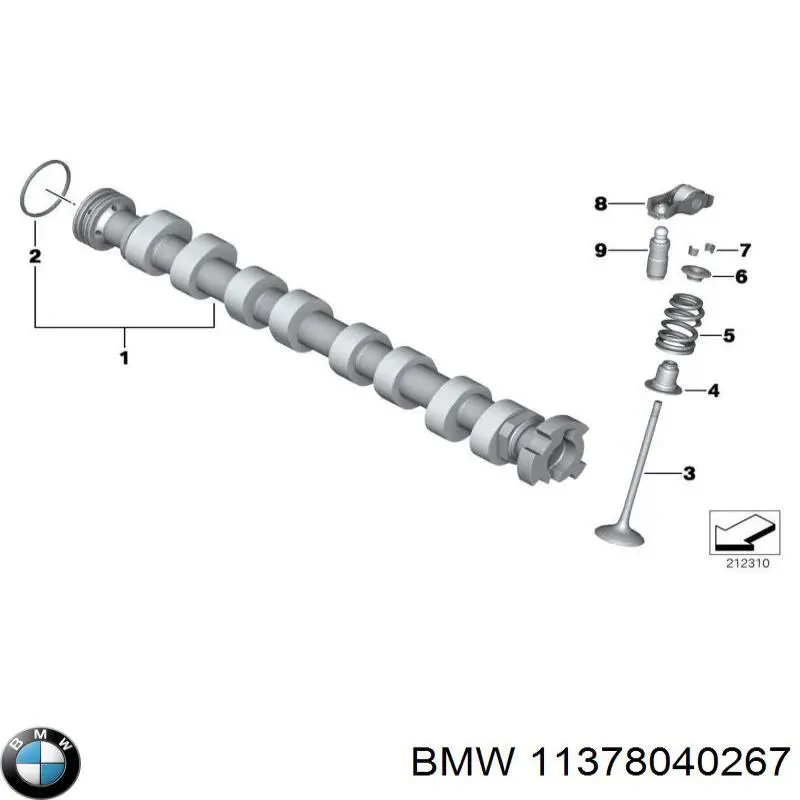 11378040267 BMW soporte de parachoques delantero