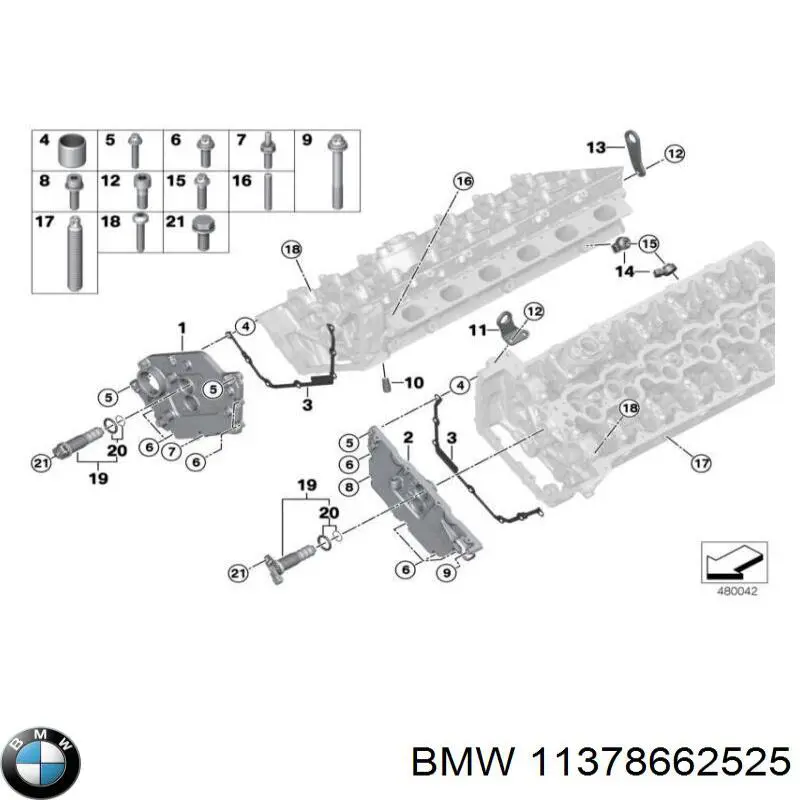 Comprar 11378662525 BMW Junta del sensor de posición del árbol de levas
