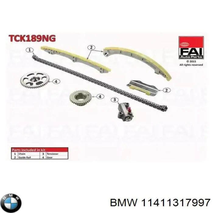 Comprar 11411317997 BMW Cadena de la Bomba Aceite