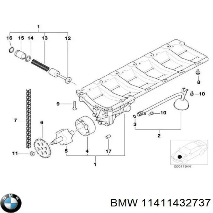 Comprar 11411432737 BMW 
