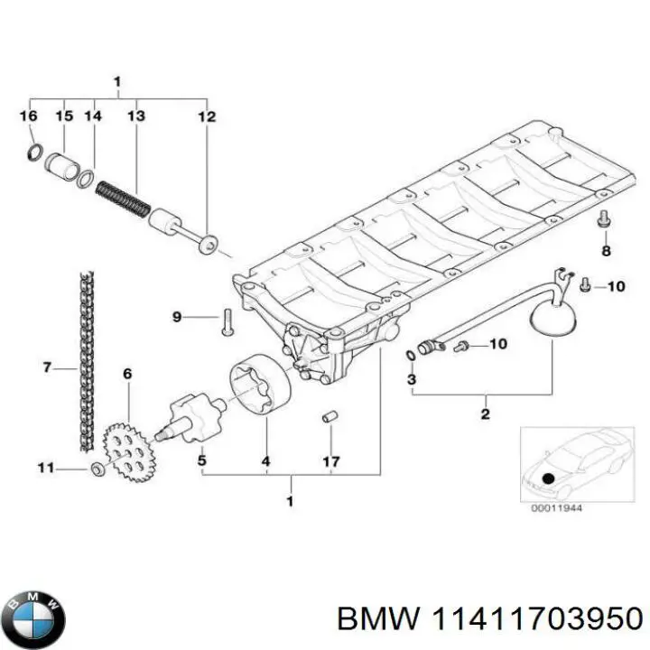 Comprar 11411703950 BMW 