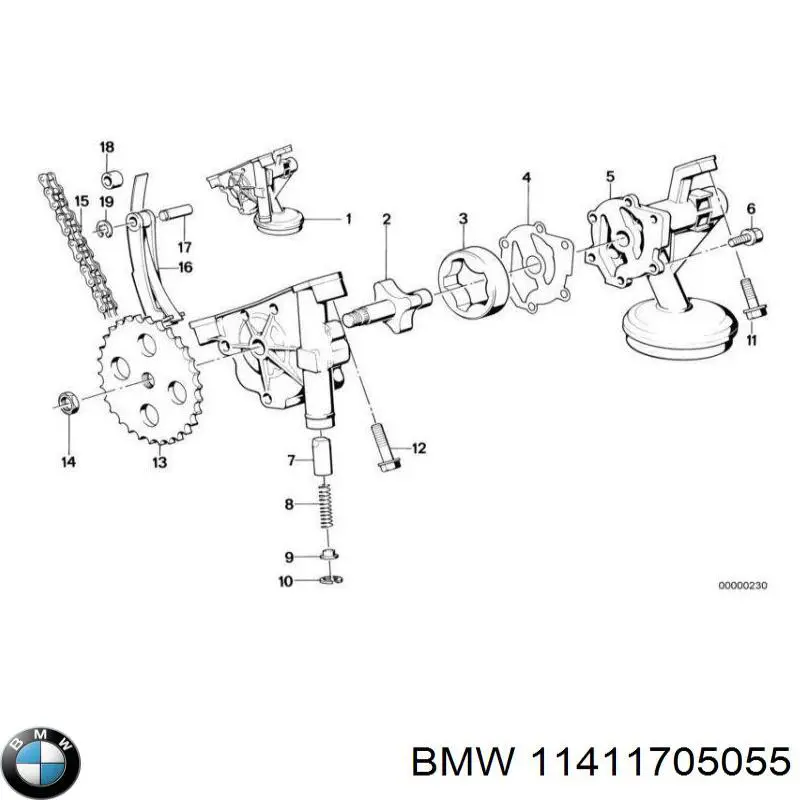 Comprar 11411705055 BMW Tensor de cadena de bomba de aceite