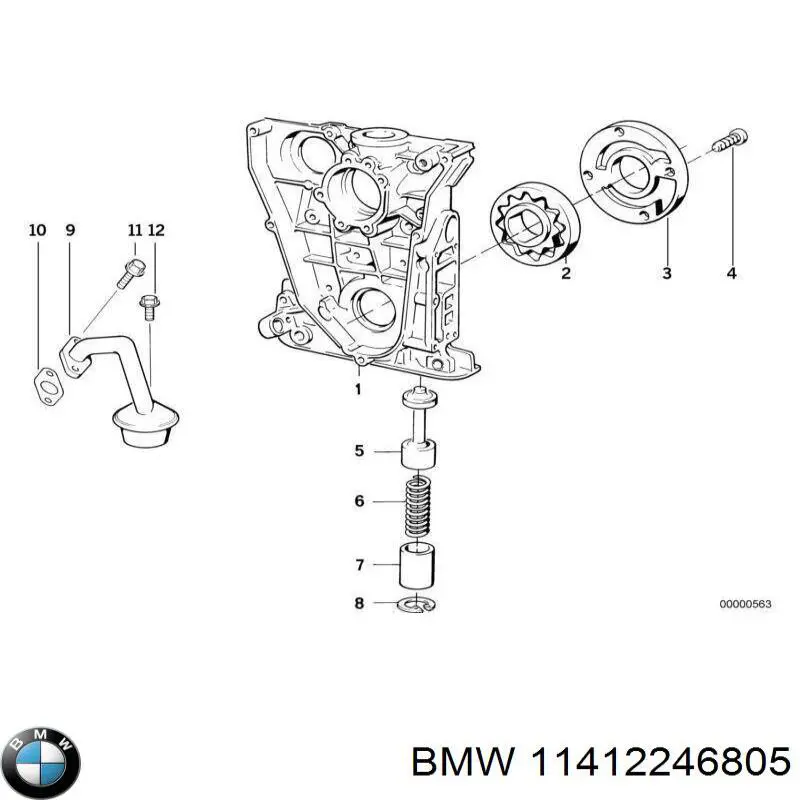 Comprar Tubo de aspiración, bomba de aceite BMW 3  E46