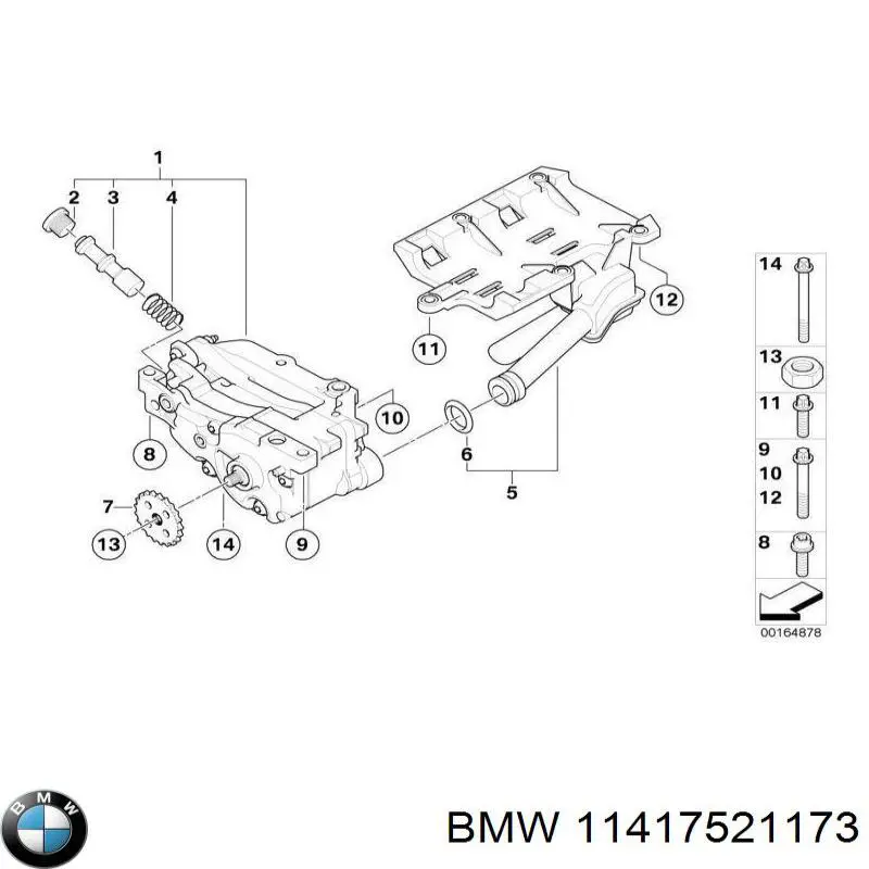 Manguera de baja presión de dirección asistida, del depósito a la bomba BMW 11417521173 precio, desde 108,58 EUR