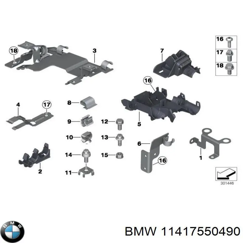 Kit de reparación, cilindro de freno principal BMW 11417550490 precio, desde 14,95 EUR