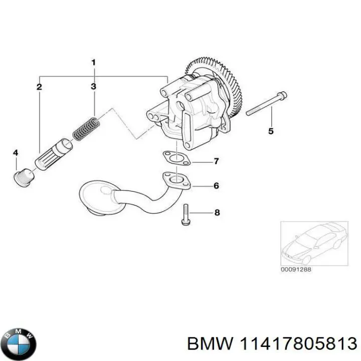 Bomba de aceite BMW 11417805813 precio, desde 267,17 EUR