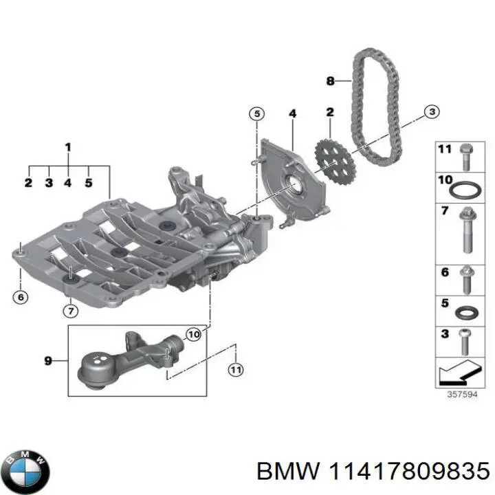 11417809835 BMW