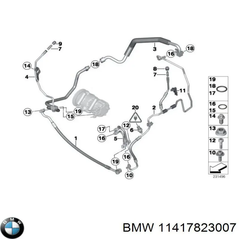 Bomba de aceite BMW 11417823007 precio, desde 342,75 EUR