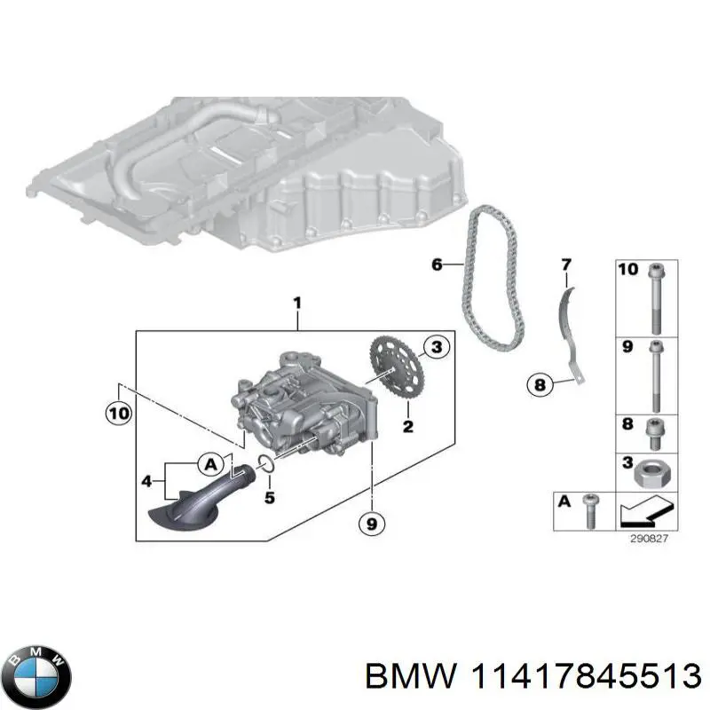 Bomba de aceite BMW 11417845513 precio, desde 814,15 EUR