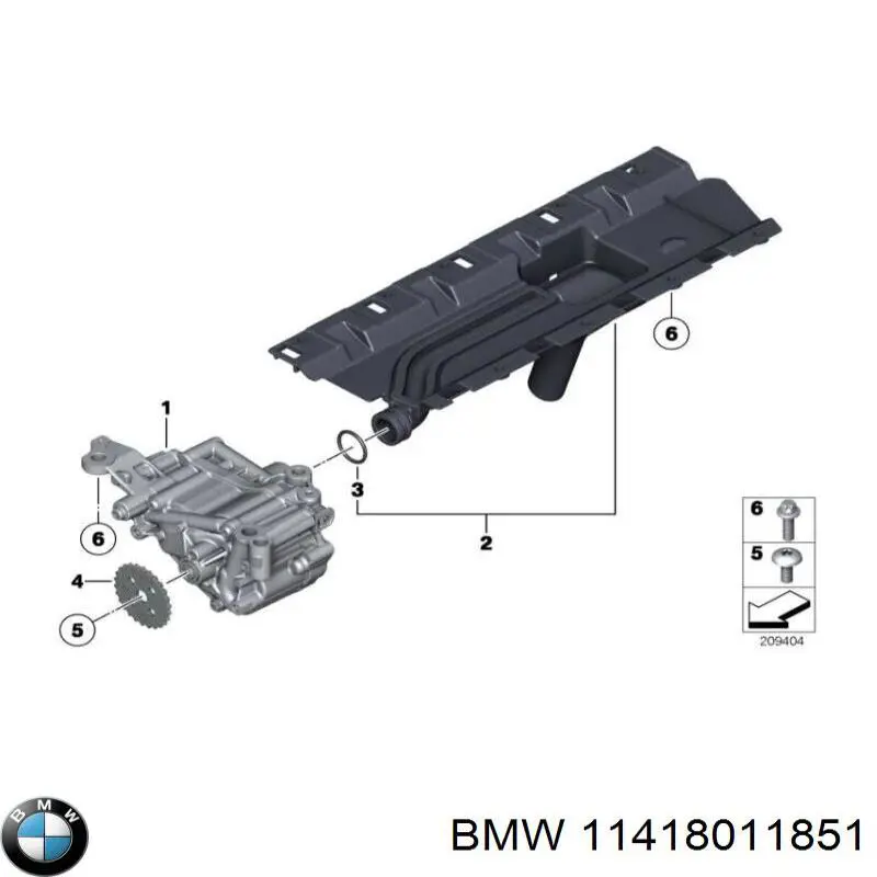 Bomba de aceite BMW 11418011851 precio, desde 658,87 EUR