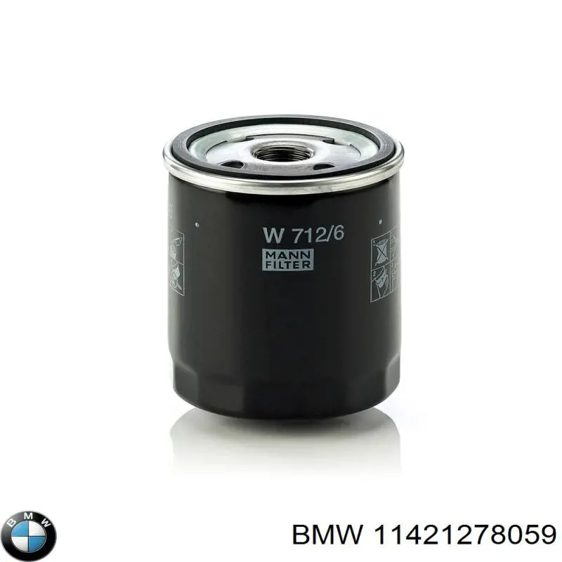 11421278059 BMW filtro de aceite