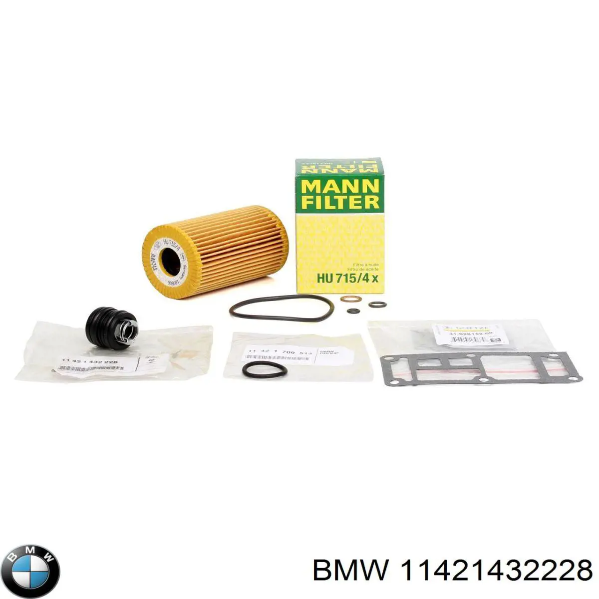Válvula reguladora de presión de aceite BMW 11421432228