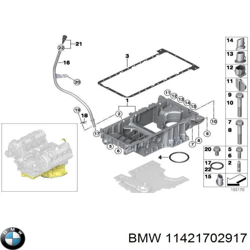  11421702917 BMW