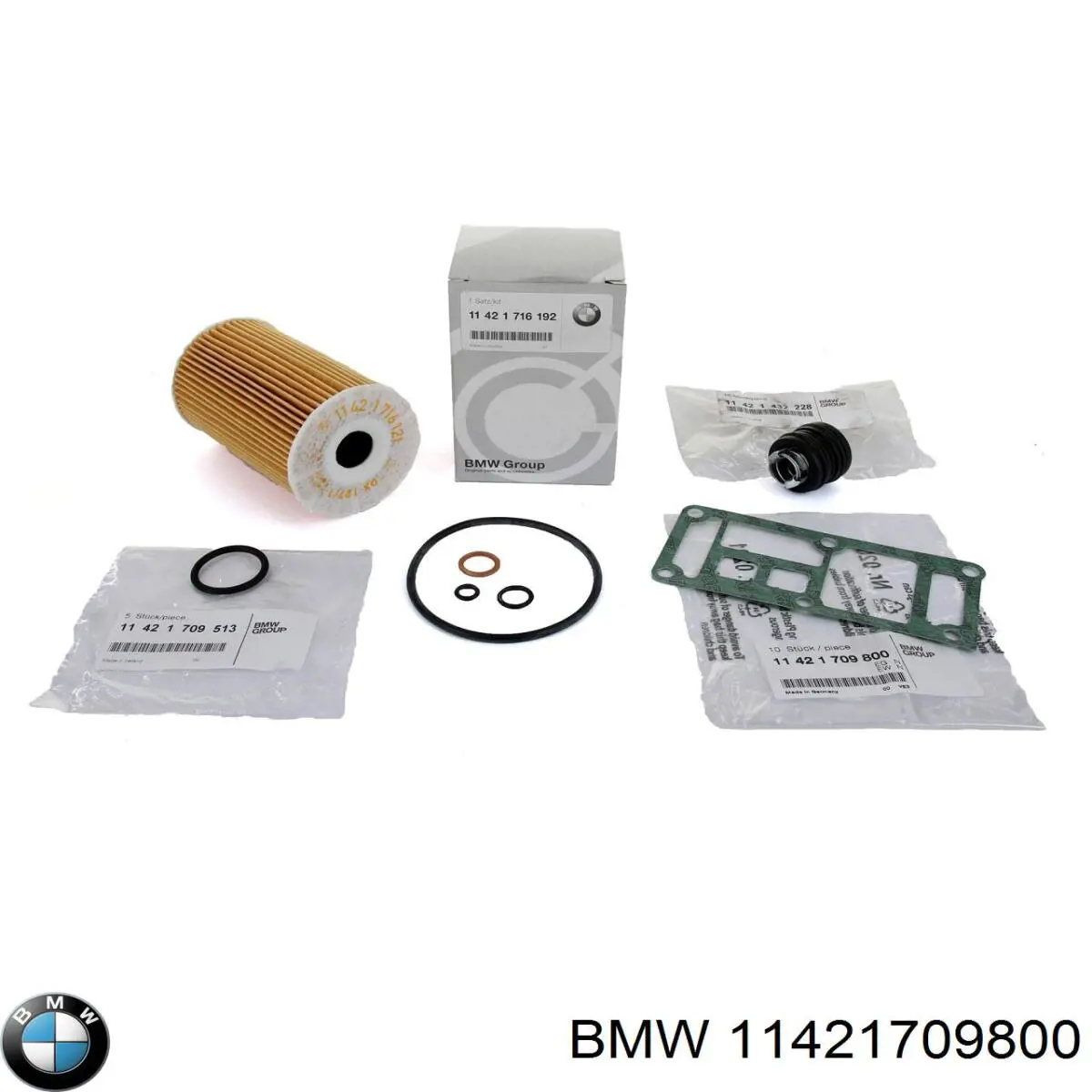 Junta del adaptador del filtro de aceite BMW 11421709800 precio, desde 1,33 EUR