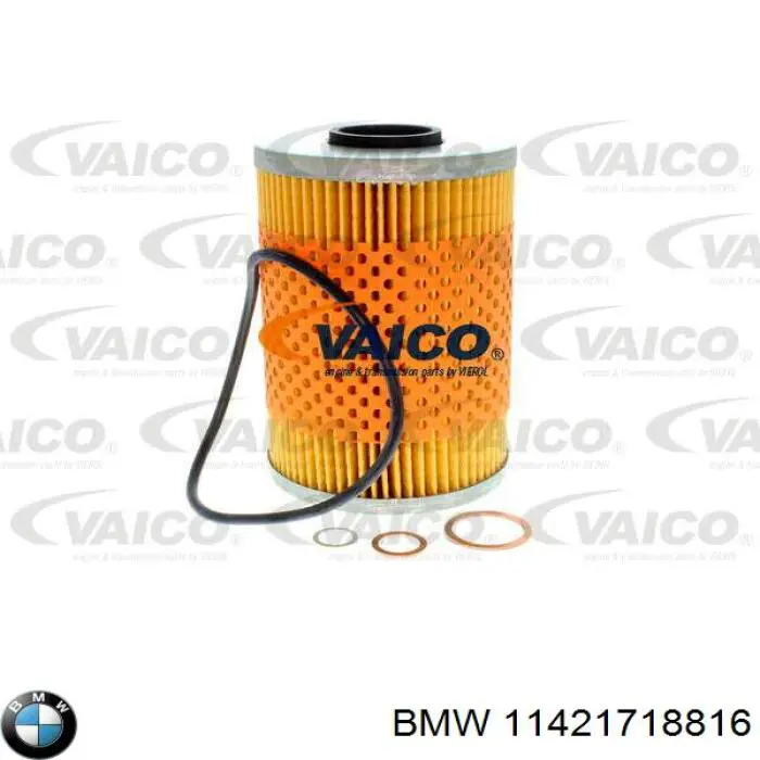 Filtro de aceite 11421718816 BMW