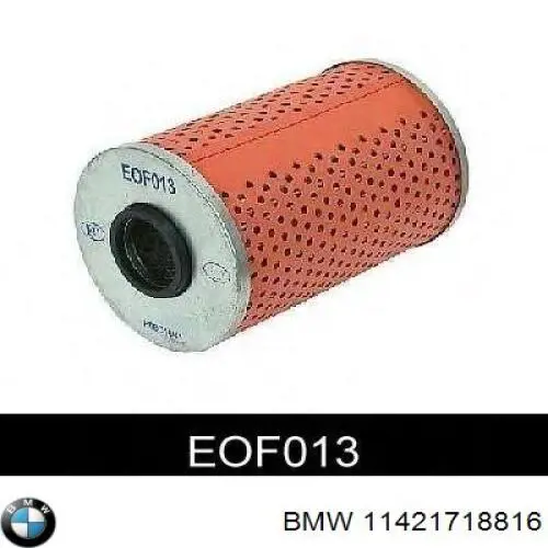 Filtro de aceite motor BMW 11421718816