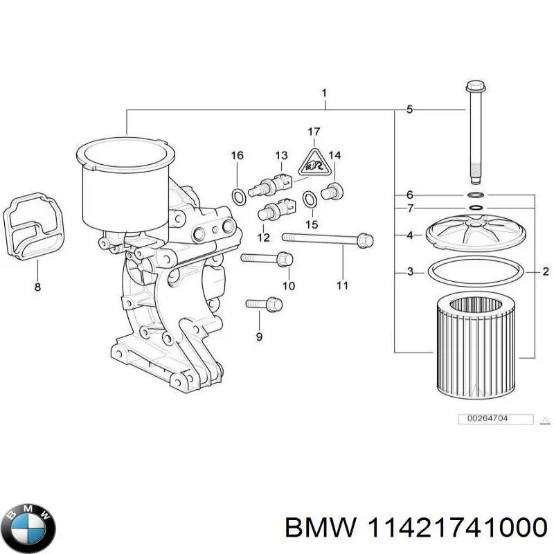 Comprar A6069970745 Mercedes Junta del adaptador del filtro de aceite