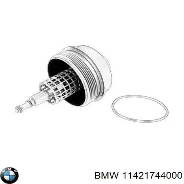 11421744000 BMW tapa de filtro de aceite