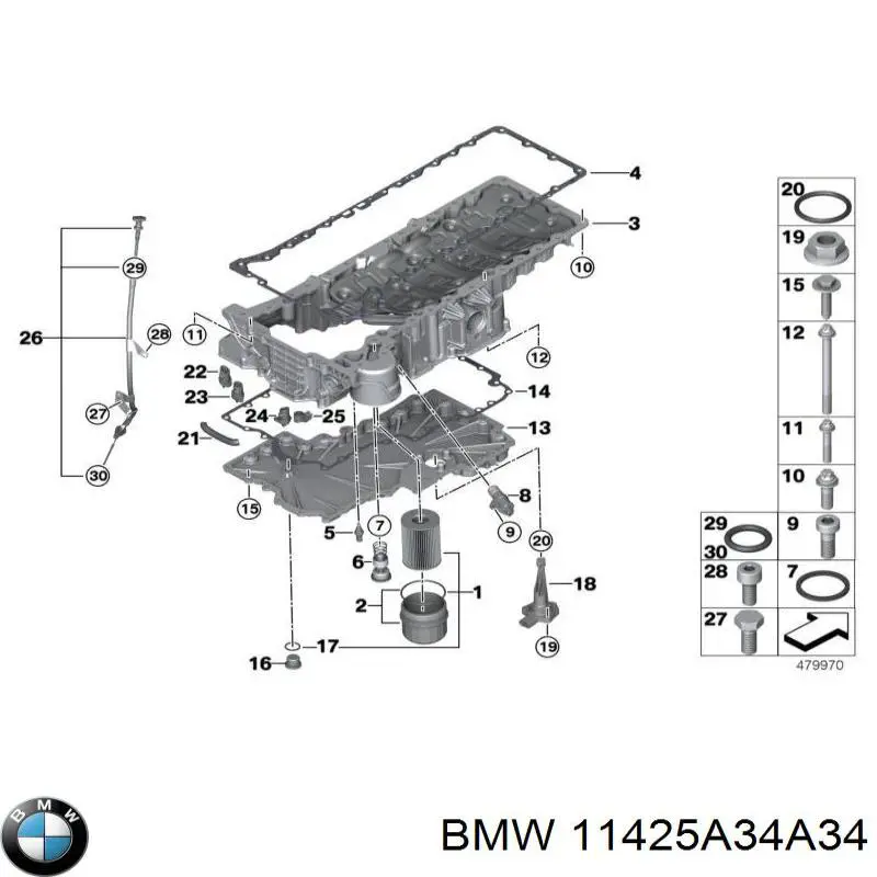 Comprar 11425A34A34 BMW 